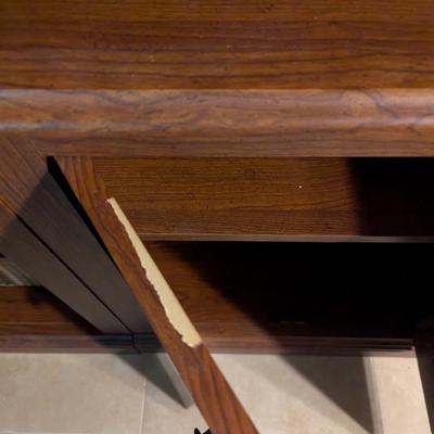 3 Wood Book Shelves (No Contents Included)