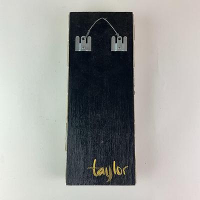 Sale Photo Thumbnail #1099: organic shapes 
Signed "taylor"
Measurements:
12" in length, 5" in width