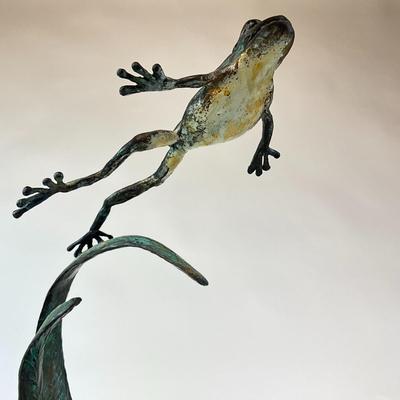 Sale Photo Thumbnail #1108: Measurements:
11.5" in height
more Biography located https://www.smithbronze.com
value $800-$1200