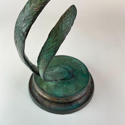 Sale Photo Thumbnail #1107: Measurements:
11.5" in height
more Biography located https://www.smithbronze.com
value $800-$1200