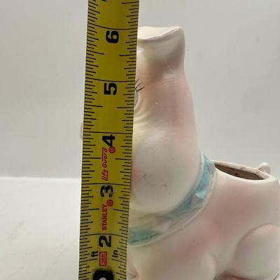 Vintage Napco Bulldog Nursery Planter