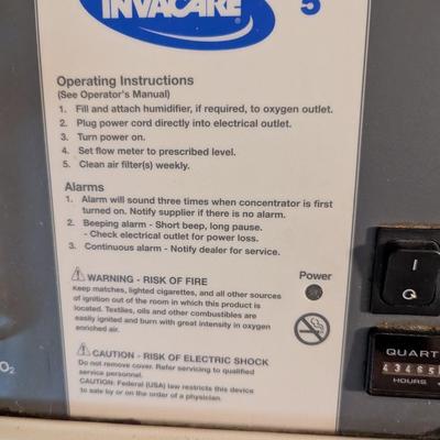 INVACARE Breathing Machine