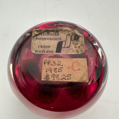 Perthshire Paperweight