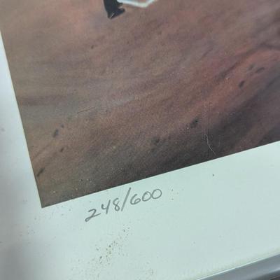 Signed & Numbered Litho With Authentication Label Andy Jurinko "Boys Of Summer" Offset Lithograph 1990