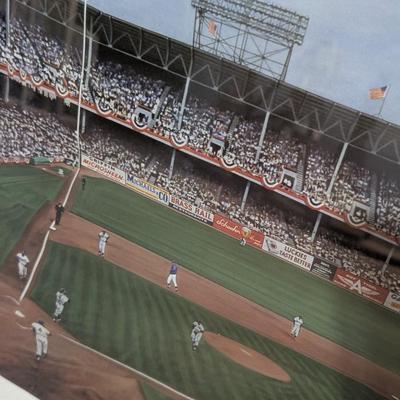 Signed & Numbered Litho With Authentication Label Andy Jurinko "Boys Of Summer" Offset Lithograph 1990