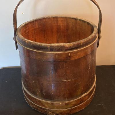 Antique Firkin Bucket