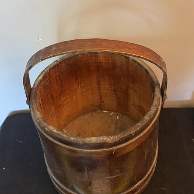 Antique Firkin Bucket