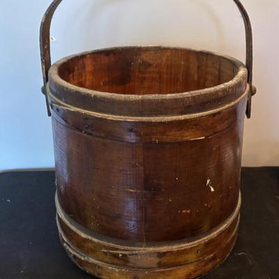 Antique Firkin Bucket