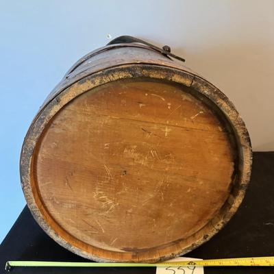 Antique Firkin Bucket