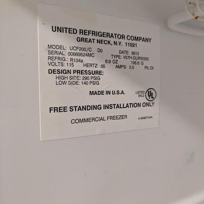 United Commercial Heavy Duty Freezer