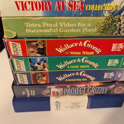 Collection Of VHS Tapes