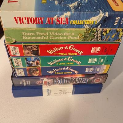Collection Of VHS Tapes