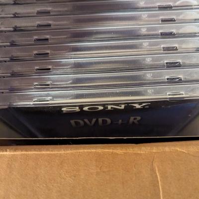 Assortment Of CD's & Sony DVD+R DVD's