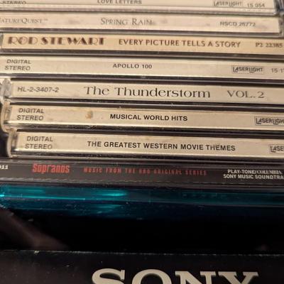 Assortment Of CD's & Sony DVD+R DVD's