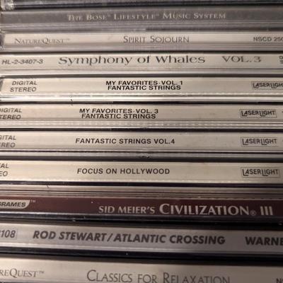 Assortment Of CD's & Sony DVD+R DVD's