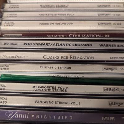 Assortment Of CD's & Sony DVD+R DVD's