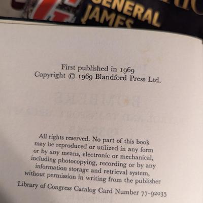 Collection Of Military Books A Couple Are First Editions