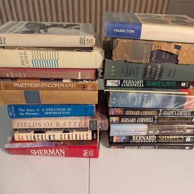 Collection Of Military Books A Couple Are First Editions
