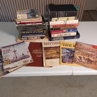 Collection Of Military Books & Magazines & History