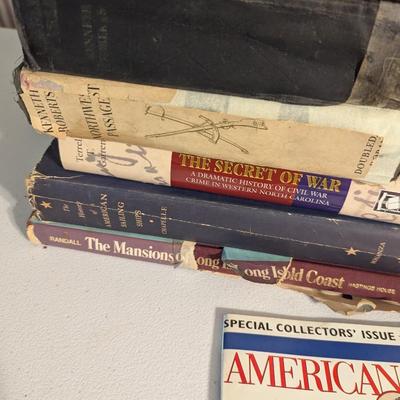 Collection Of Military & History Books A Couple Are First Editions