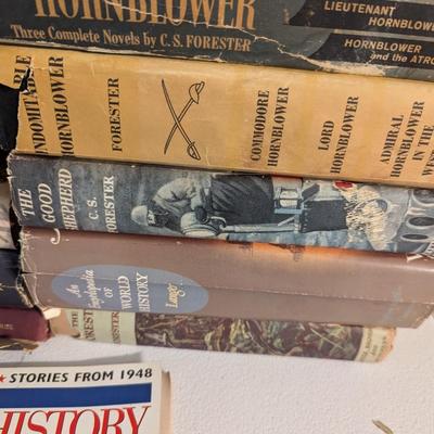 Collection Of Military & History Books A Couple Are First Editions
