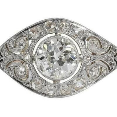 1890s Art Deco Ring