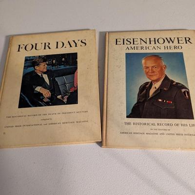 "Four Days" Historical Record Of The Death Of JFK & Eisenhower American Hero A Record Of His Life
