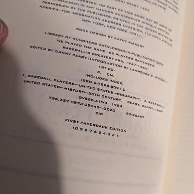 Vintage Baseball Books A Couple Are First Editions