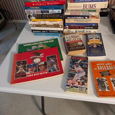 Assortment Of Vintage Baseball Books Lot 5