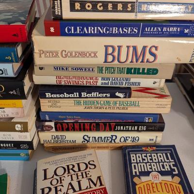 Assortment Of Vintage Baseball Books Lot 5