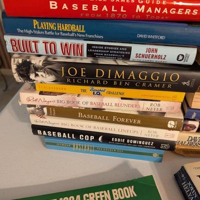 Assortment Of Vintage Baseball Books Lot 5