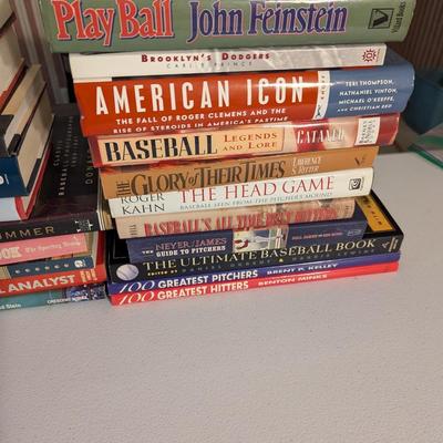 Vintage Baseball Books Lot 7