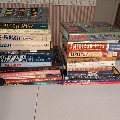 Vintage Baseball Books Lot 7