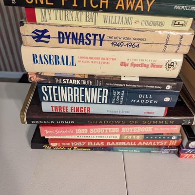Vintage Baseball Books Lot 7