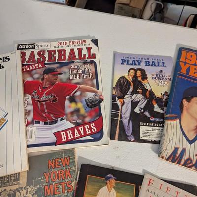 Collection Of Baseball Magazines & Papers
