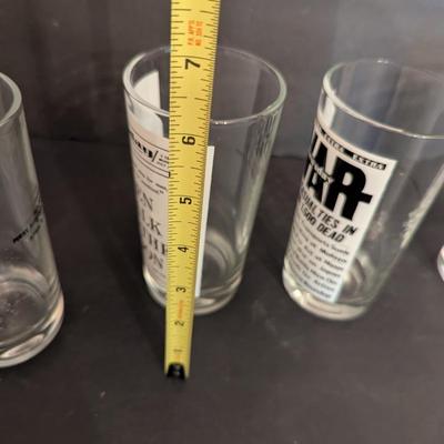 Vintage 1940's To 1970's Newspaper Cover Tumblers