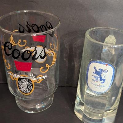 Vintage Beer Glasses & Mugs