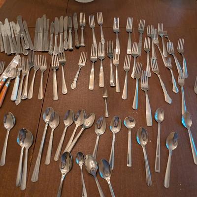 Assortment Of Stainless Silverware