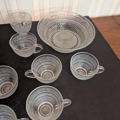 14 Piece - Elements Renaissance Punch Bowl Set