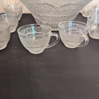 14 Piece - Elements Renaissance Punch Bowl Set