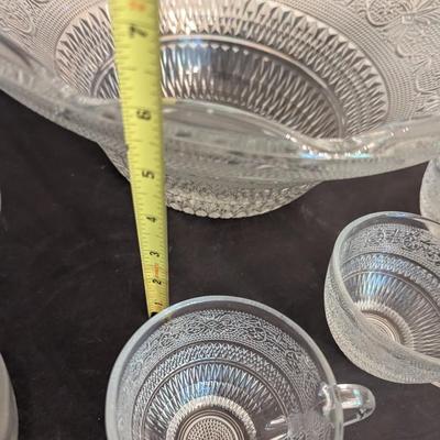 14 Piece - Elements Renaissance Punch Bowl Set
