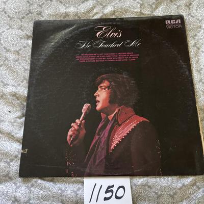 Elvis He Touched Me Record