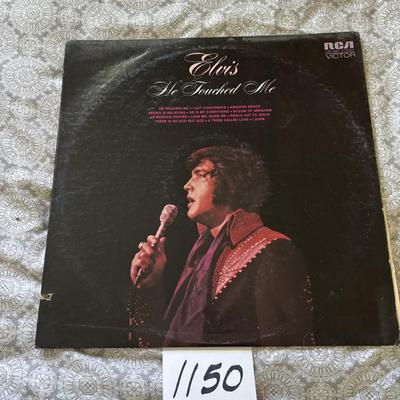 Elvis He Touched Me Record