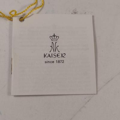 Kaiser Bisque Porcelain Angel Candle Holder