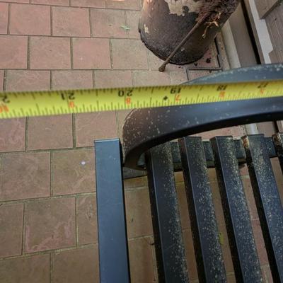 Aluminum Park Bench