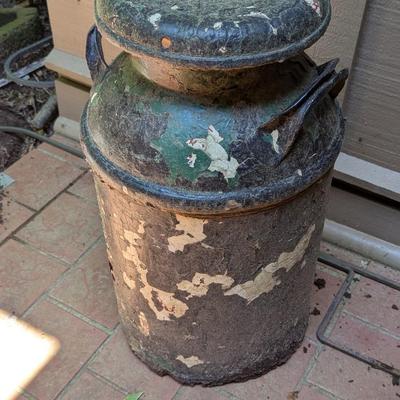 Rustic Milk Can