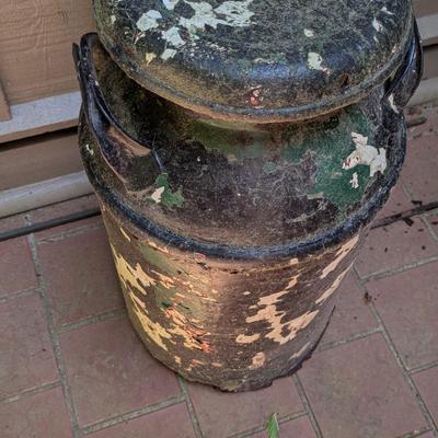 Rustic Milk Can