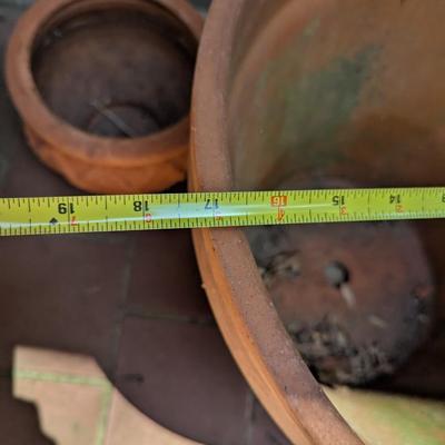 Pottery Planters & Base