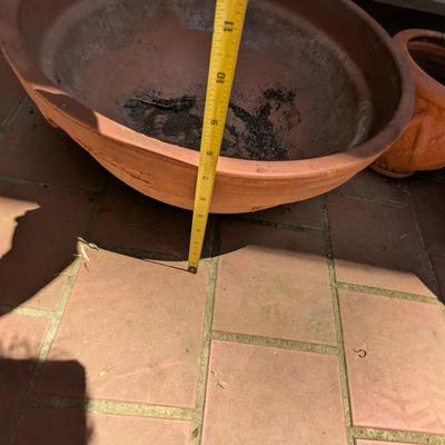 Pottery Planters & Base