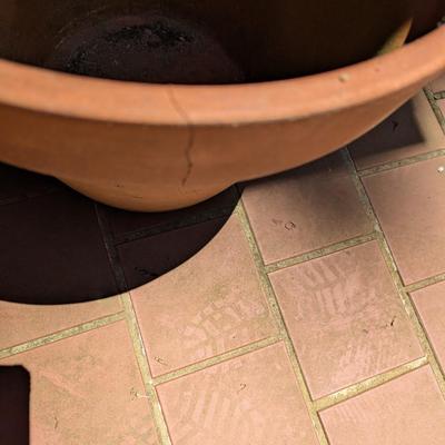 Pottery Planters & Base